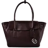 Marc O'Polo Shopper 'Gaby' donkerrood