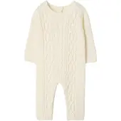 Vertbaudet Gebreide babyoverall met kabelpatroon