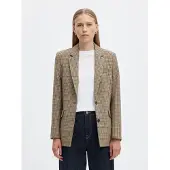 Selected Regular Fit Blazer Dames Bruin 38