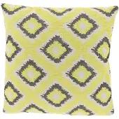 Unique living - Sierkussen Riley Lemon Yellow -45x45cm