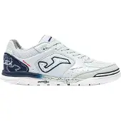 Joma Top Flex Rebound Zaalvoetbalschoenen (IN) Wit Donkerblauw