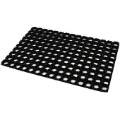 Aqbau Stevige Rubberen Deurmat 50x80cm - 22mm Dik