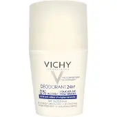 VICHY 24-Uur Droog-Touch Roll-On Deodorant, Aluminiumvrij met Onzichtbare Resten, Veilig voor Gevoelige Huid, 1.69 Ounce