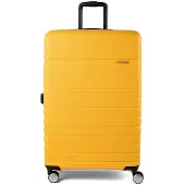 American Tourister Checkline 4 wielen Trolley 77 cm geel