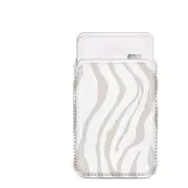 Mio Sandy Zebra Magsafe Compatible Card Holder