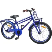 vidaXL Kinderfiets, 18 inch, geschikt voor kinderen van 5-7 jaar, donkerblauw