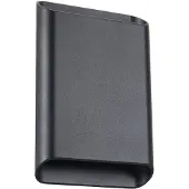 Highlight Wandlamp Alex Zwart up and down