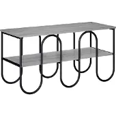 vidaXL TV-meubel 100 x 40 x 50 cm Grijs Sonoma Bewerkt hout