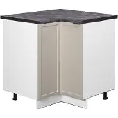 Vicco Hoekkast Fame-Line GrijsBeige 80.5 cm , WB Antraciet, Model 50426