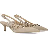 Stefano lauran Dames Hakken 18819 - Beige - Maat 37