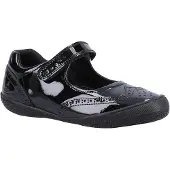 Hush puppies RINA SCHOEN PATENT JNR Leren Meisjesschoenen in Zwart
