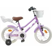 vidaXL Kinderfiets 14 Inch voor 3-5 jaar oud Paars