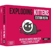 Asmodee - Exploding Kittens: NSFW Edition – Rosa – Bordspellen – Kaartspellen