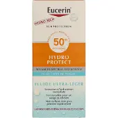 Eucerin Sun Hydro Protect Ultra-light Spf50+ 50ml Zonnebrandcrème Voor Het Gezicht