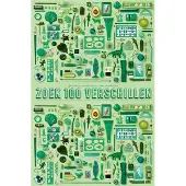 Stratier XL Spelposter - Zoek 100 verschillen (GROEN) - spel