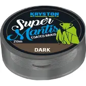 Kryston Super Mantis Gecoate Vlechtlijn Dark Silt 35lb 20m
