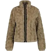 Luhta isolahti fleece sweater met rits dames -