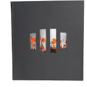 Exacompta Milano Fotoalbum Harde kaft Papier 30,3 x 32,8 x 4,7 cm Zwart