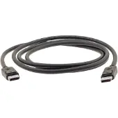 Kramer C-DP, 3 meter, DisplayPort, DisplayPort, Samec, Samec, Zwart
