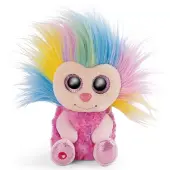 Nici Glubschis pluche fee Azizi, 15 cm, roze, regenboogkleuren