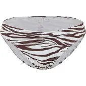 Biba Dames/Dames Icon Zebraprint Bikinibroekje (Bruin/Wit)