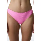 Pentik Geribbelde Bikini Onderkant met Middelhoge Taille