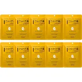 Mitomo Gold & BeeVenom Gezichtsmasker - Japans Gezichtsmasker Verrijkt Met o.a Hyaluronzuur - Oligopeptide1 - Glycerine - Face Mask - Gezichtsverzorging Vrouw - Mask J-Beauty Skincare Ritual - 10 Stuk