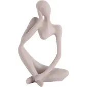 PT Living Decoratie Statue Imagine Polyresin Light Grey