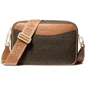 Michael Kors Schoudertas 'Sac Bandoulière Bev Grand Est-Ouest Marron' bruin
