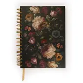 Paperclip Bureau Agenda Flower Pattern 2027 –