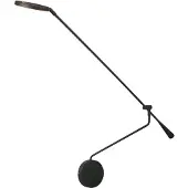 Steinhauer Wandlamp Soleil 2 zwart met lange zwenkarm