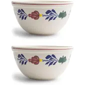 Royal Boch Boerenbont Beslagkom 20cm set van 2