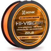 Sonik Subsonik HI-VIS INVISCAM | 1200m 18lb 0.35mm Oranje