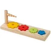 Bigjigs houten bloemensorteerspeelgoed - Montessori leerspeelgoed