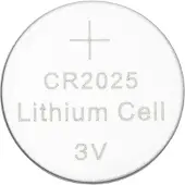 Q-CONNECT KF14559 Knopcelbatterij, lithium, CR2025, 3 Volt - 4 stuks