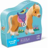 Crocodile Creek Puzzel, Mini Pony, 12 stukjes, speelgoed voor peuters