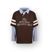 Vingino Jongens Oversized T-shirt Hast Jongen Bruin 140