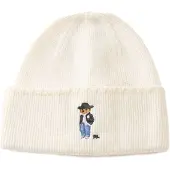 Ralph Lauren Dames Witte/crèmekleurige gebreide muts (OSFA), Casual, Wol 455P23854002