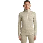 Icebreaker 260 Tech Vertex Alpgeo Half Rits Lange Mouw T-shirt