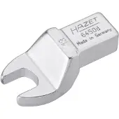 Hazet Insteek-steeksleutel 6450D-13 · 14 x 18 mm insteekvierkant massief · Buiten-zeskant-profiel · SW 13 mm