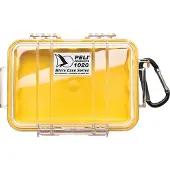 Peli 1020 Micro Case, aktentas/klassiek model, zwart, blauw, rood, transparant, geel, polycarbonaat, 12,1 cm, 5,4 cm, 17,3 cm