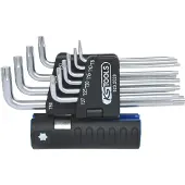Ks Tools 920.2520 TX Haakse schroevendraaierset T 8, T 10, T 15, T 20, T 25, T 27, T 30, T 40, T 45, T 50 10-delig