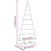vidaXL Kerstdecoratie kerstboom 210 cm metaal zwart