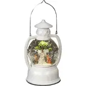 Konstsmide 4299-200 LED-lantaarn Engel, Rendier Warmwit LED Wit, Bont