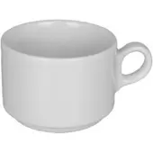 Lubiana Wersal Porseleinen Kopje Wit 220ml - Elegant en Functioneel