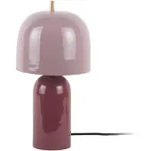 Leitmotiv Tafellamp Rico Enamel Dark Mauve Soft Lavender