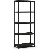 Keter Kunststof Stellingkast Plus - Opbergrek - 80x40x187cm - zwart