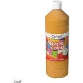 Creall acrylverf speelgoed 500 ml okergeel voor kinderen en volwassenen.