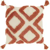 Unique living - Kussen Cruz - 45x45cm - Rood