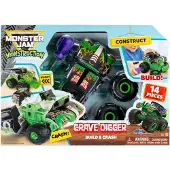 Jazwares MONSTER JAM MONSTRUCTION - Vehicle (8" Monstruction Truck) (Grave Digger)